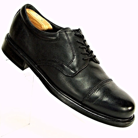 Hunter'S Bay Shoes Hunters Bay Men Leather Cap Toe Lace Dress Shoes